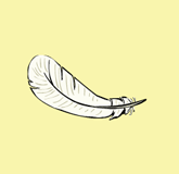 “feather”